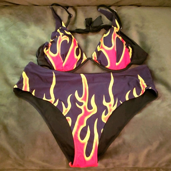 SHEIN Other - Flames bikini